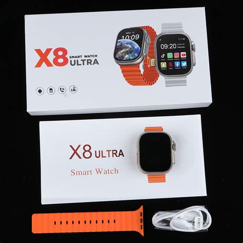 X8 Ultra 4G Smart Watch With SIM Car